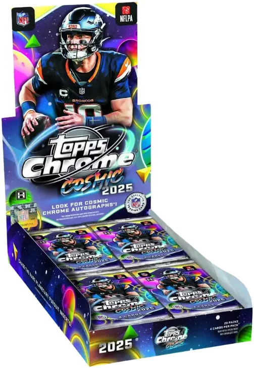 2025 Topps Cosmic Chrome Football Hobby Box