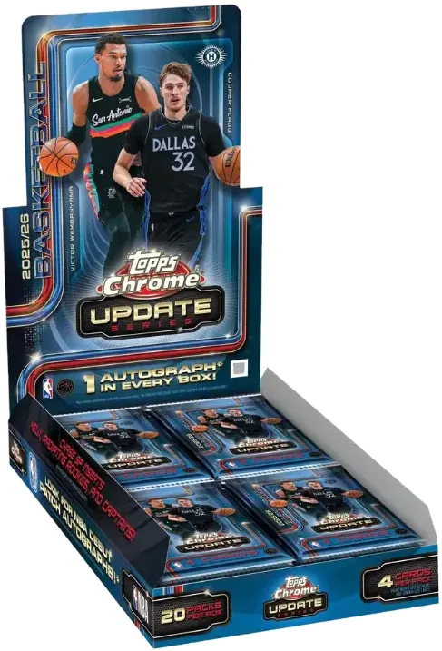 2025/26 Topps Chrome Update Basketball Hobby Box